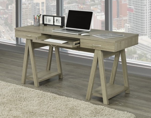 TP OFFICE DESK DARK TAUPE